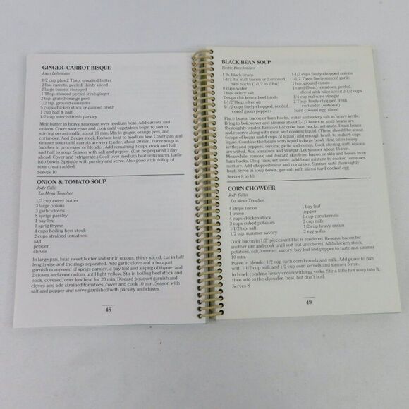 Friends of the Grossmont Hospital Cancer Center Cookbook 1992 La Mesa Cook Book - Picture 5 of 10